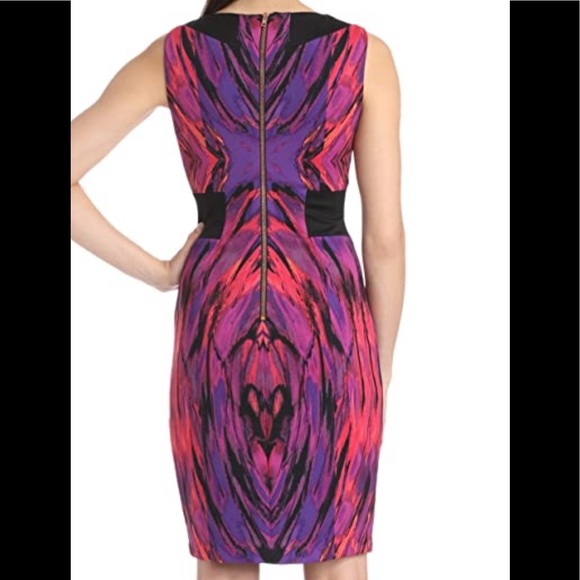 JAX Berry multi dress - Picture 2 of 8